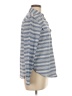 Chaps 100% Cotton Stripes Blue Long Sleeve Button-Down Shirt Size M - photo 4