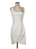 BCBGMAXAZRIA 100% Polyester Ivory Cocktail Dress Size 4 - photo 1