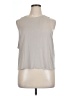 Ododos Silver Sleeveless T-Shirt Size XL - photo 1