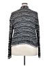 Eileen Fisher 100% Cotton Silver Cardigan Size 2X - photo 2