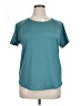 Under Armour Solid Teal Active T-Shirt Size XL - photo 1