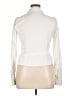 Talbots 100% Cotton Ivory Long Sleeve Blouse Size 10 - photo 2