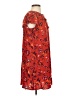 Old Navy Paisley Red Casual Dress Size S - photo 4