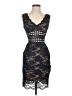 Xscape 100% Polyester Black Cocktail Dress Size 2 - photo 1