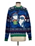 Celebrate Together 100% Acrylic Blue Pullover Sweater Size S - photo 1