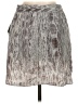 Acrobat Animal Print Gray Silver Casual Skirt Size M - photo 2