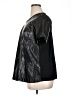 Alfani Metallic Black Short Sleeve Top Size 1X - photo 5