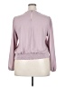 Nine West 100% Polyester Pink Long Sleeve Blouse Size XXL - photo 2