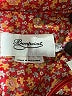 Bonpoint 100% Polyamide Paisley Gold Jacket Size 8 - photo 3