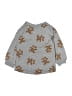 Zara 100% Cotton Gray Sweatshirt Size 4 - 14 - photo 2