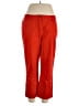 Lands' End Red Casual Pants Size 14 - photo 1