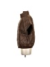 Piazza Roma 100% Polyester Argyle Brown Tan Jacket Size S - photo 5