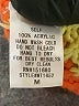 Storia 100% Acrylic Color Block Orange Pullover Sweater Size M - photo 5