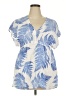 Unbranded Tropical Blue Casual Dress Size XXL (estimated) - photo 1