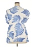 Unbranded Tropical Blue Casual Dress Size XXL (estimated) - photo 2