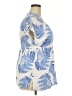 Unbranded Tropical Blue Casual Dress Size XXL (estimated) - photo 4