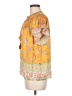Current Air Yellow Short Sleeve Blouse Size M - photo 5