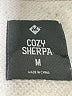 Cozy Sherpa 100% Polyester Ivory Fleece Size M - photo 6
