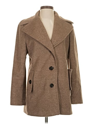 Calvin Klein Wool Coat (view 1)