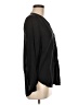 Gap 100% Lyocell Black Long Sleeve Blouse Size M - photo 4