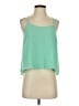 Mine Green Sleeveless Blouse Size S - photo 1