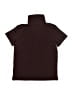 01.Algo Burgundy Short Sleeve Turtleneck Size 8 - 10 - photo 2