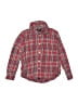 UNTUCKit 100% Cotton Plaid Red Long Sleeve Button-Down Shirt Size 4 - photo 1