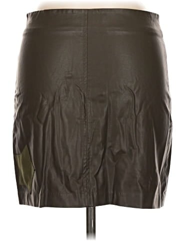 Dance & Marvel Faux Leather Skirt (view 2)