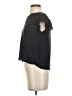 Christopher & Banks 100% Rayon Black Short Sleeve Top Size S (petite) - photo 5