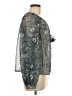 Let Me Be Gray Long Sleeve Blouse Size M - photo 4