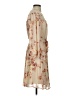 Kate and Lily 100% Polyester Floral Tan Cocktail Dress Size 4 (estimated) - photo 4