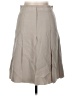 Agnona Solid Tan Formal Skirt Size M (estimated) - photo 2