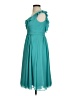 Wtoo 100% Polyester Teal Cocktail Dress Size 2 - photo 5