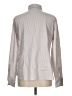 Blanche Houndstooth Silver Tan Long Sleeve Blouse Size L (estimated) - photo 2