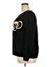 Joan Vass Black Wool Pullover Sweater Size 14 (3) - photo 5