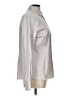 Blanche Houndstooth Silver Tan Long Sleeve Blouse Size L (estimated) - photo 4