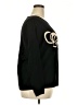 Joan Vass Black Wool Pullover Sweater Size 14 (3) - photo 4