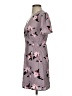 Leith 100% Polyester Floral Gray Cocktail Dress Size XS - photo 5