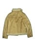 Zara 100% Polyester Solid Gold Tan Coat Size 11 - 12 - photo 2