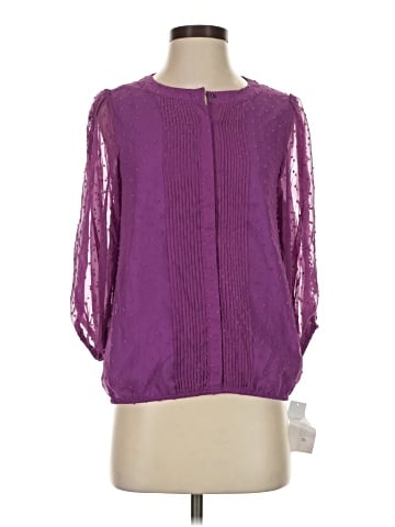 G by Giuliana Rancic 3/4 Sleeve Blouse (view 1)
