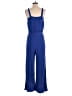 Kori America Solid Blue Jumpsuit Size M - photo 2
