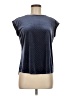 Elle Blue Short Sleeve Top Size M - photo 1