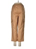 Just Be... 100% Polyester Tan Cargo Pants Size M - photo 2