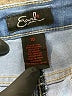 Earl Jean Chevron-herringbone Blue Jeans Size 10 - photo 7