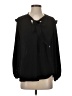 Max Studio Black Long Sleeve Blouse Size S - photo 1