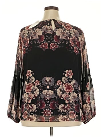 Boutique + Long Sleeve Blouse (view 2)