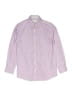 Nordstrom Chevron-herringbone Purple Long Sleeve Button-Down Shirt Size 8 - photo 1