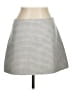 Theory Houndstooth Gray Silver Formal Skirt Size 8 - photo 1