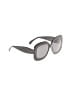 Alaïa Gray Black Sunglasses One size - photo 1