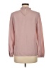 Allegra K 100% Polyester Pink Long Sleeve Blouse Size M - photo 2